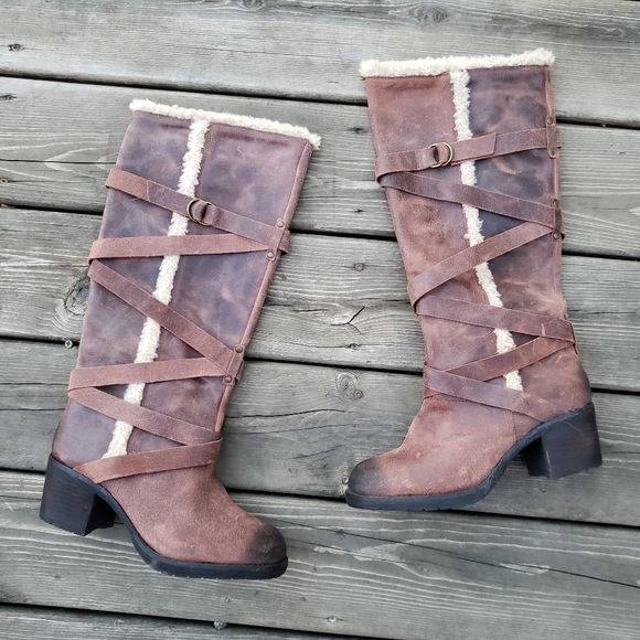 Zodiac | Audreya Leather Slouchy Boots - Picture 1 of 8